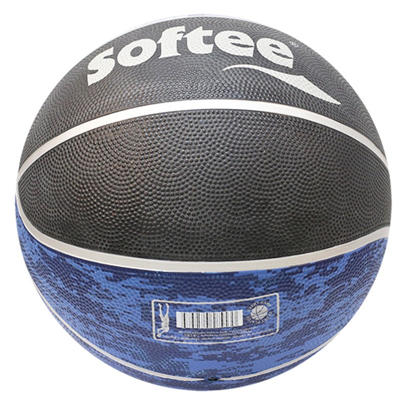Balón Baloncesto Softee Nylon Monster Negro/Azul