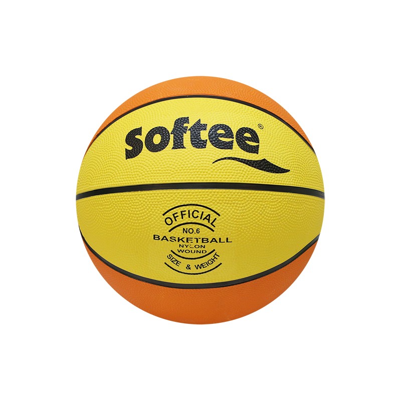 Ballon de Basket Softee Nylon Jaune/Orange