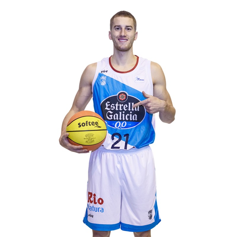 Basketbalový míč Softee Nylon Amarillo/Naranja