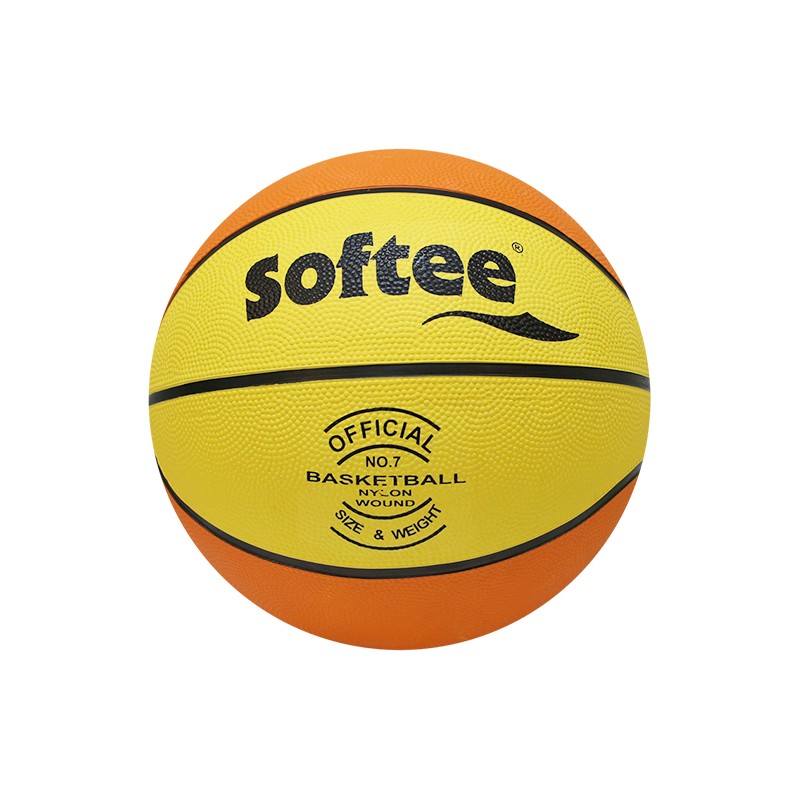 Ballon de Basket Softee Nylon Jaune/Orange