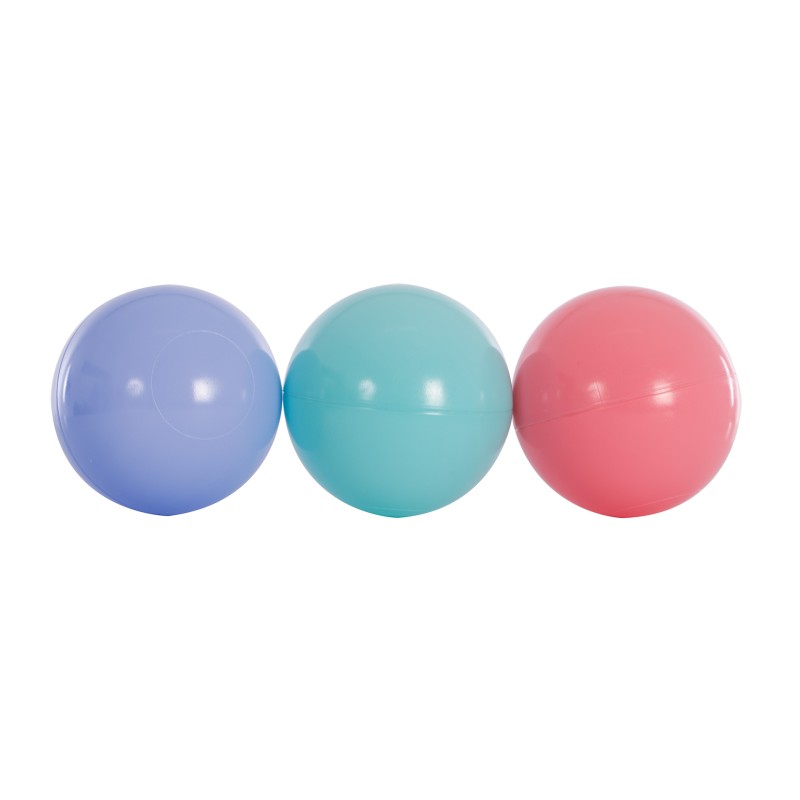 Partij 50 premium pvc-zwembadvulballen van 8 cm