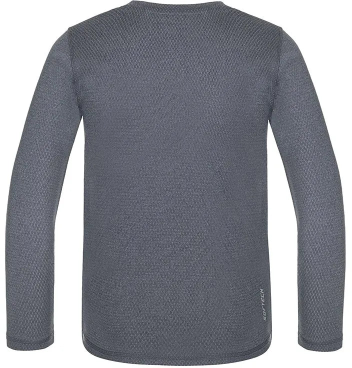 Camiseta térmica infantil loap pixy cinza 164