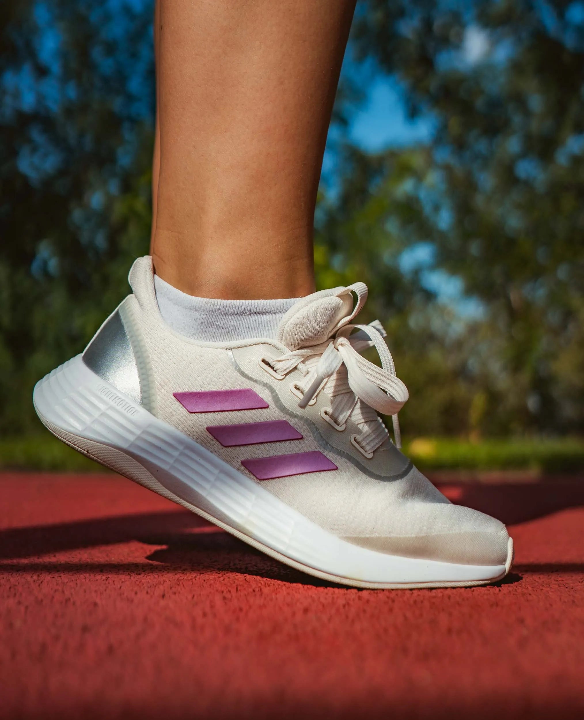 Women's Running Shoes Adidas Qt Racer Sport Chalk White