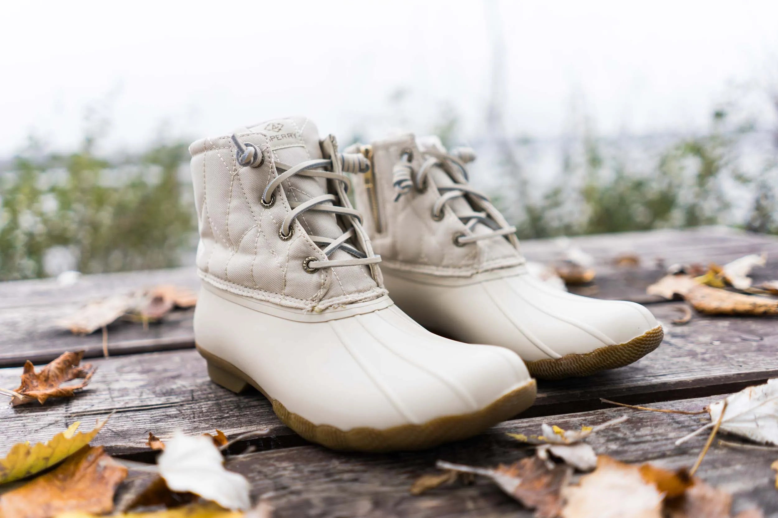 Women's Winter Boots Sperry Wms Saltwater Ivory White