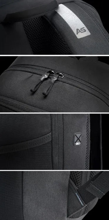 Plecak Aspensport Osika Plecak 22 L Ciemnoszaro-czerwony szary