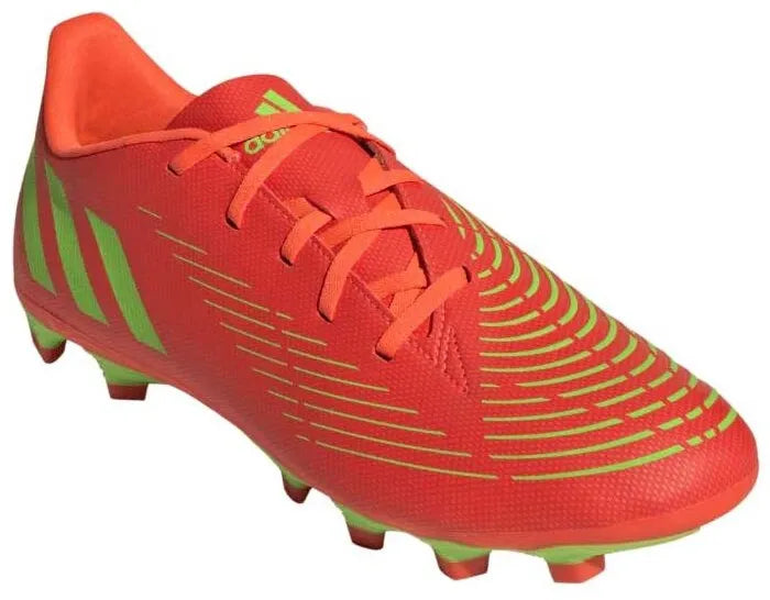 Ghete de fotbal Adidas unisex Predator Edge 4 Fxg pentru bărbați portocalii