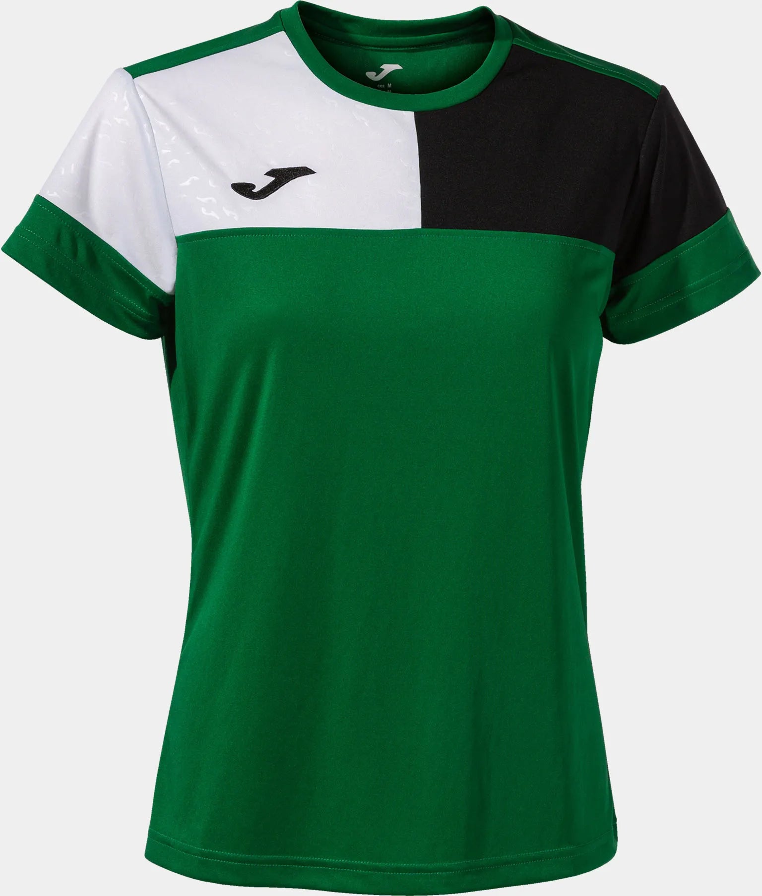Camiseta feminina joma camiseta manga céu verde-preto verde/preto xs