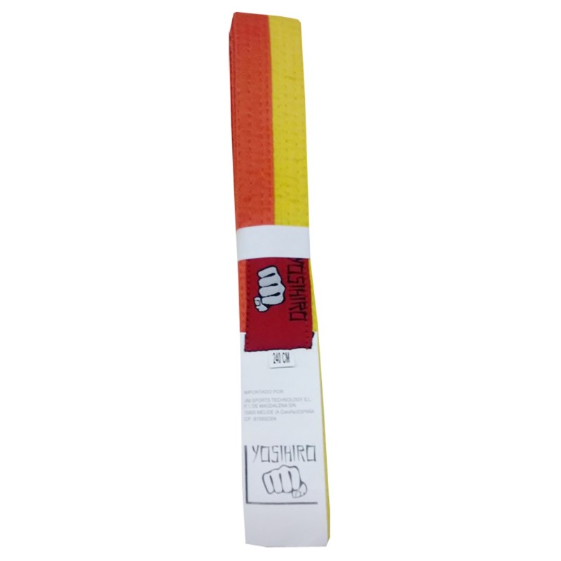 Curea Karate/judo Yosihiro 100% Bumbac Blanco ADULTO