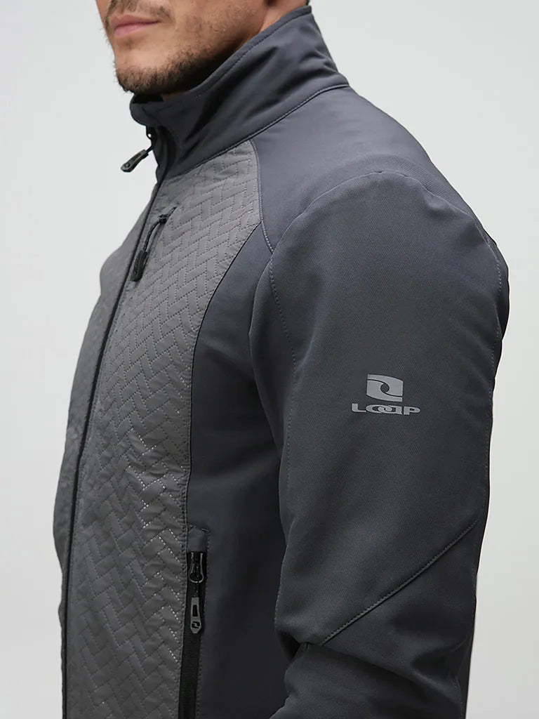 Veste Homme Loap Urval Gris Foncé