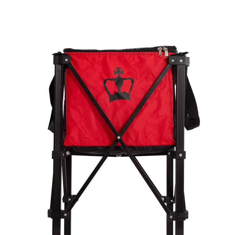 Bicolor Ball Holder Basket Black Crown