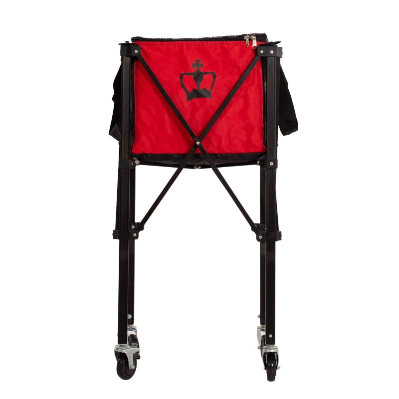 Bicolor Ball Holder Basket Black Crown