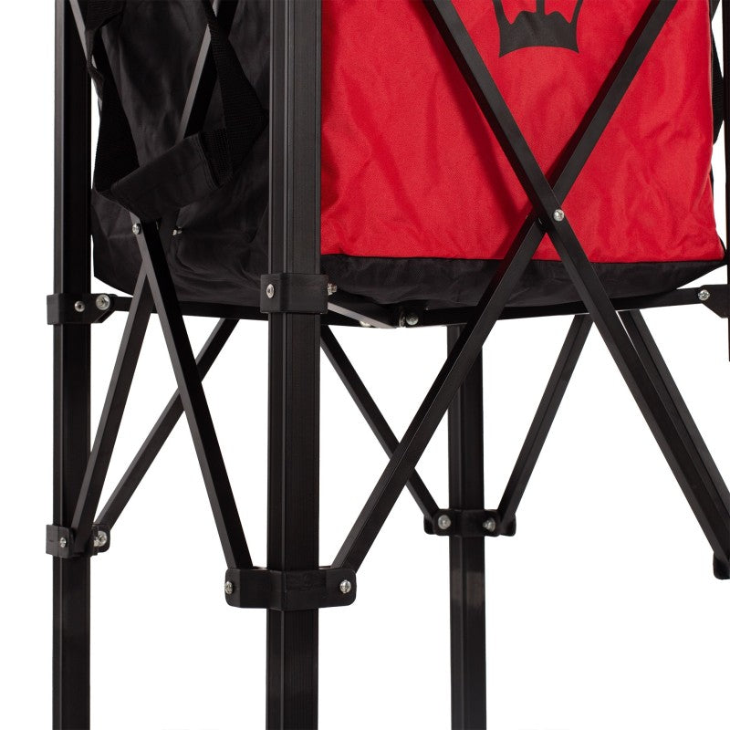 Bicolor Ball Holder Basket Black Crown