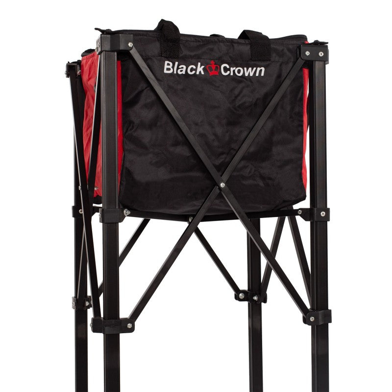 Bicolor Ball Holder Basket Black Crown