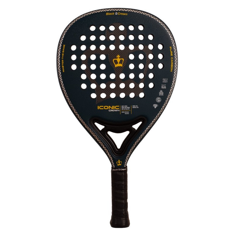 Black Crown Iconic Crown Padel Racket
