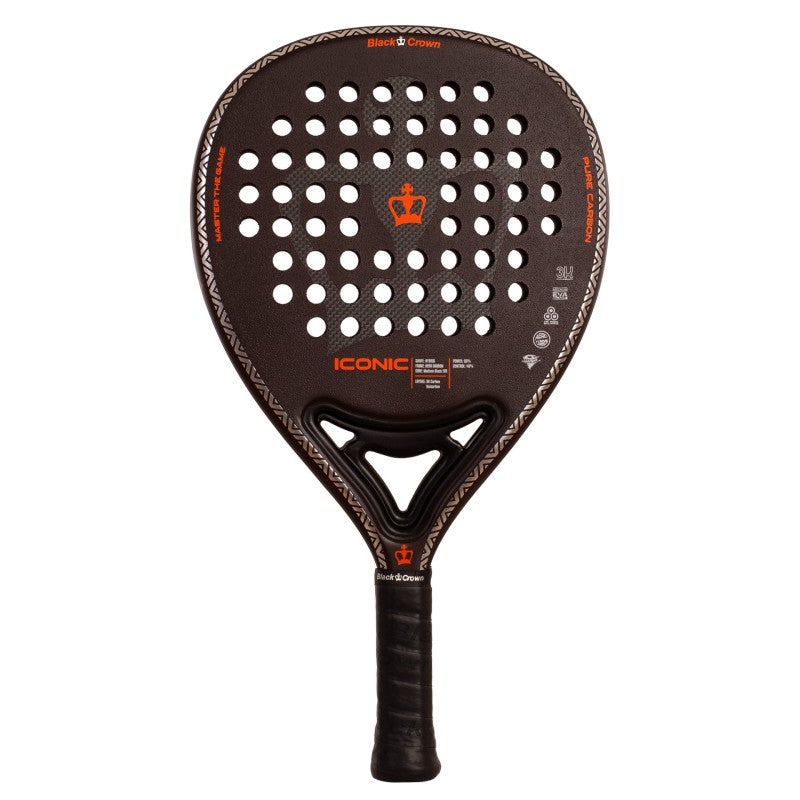 Black Crown iconisch padelracket
