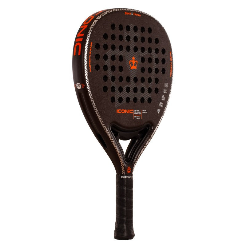 Black Crown iconisch padelracket