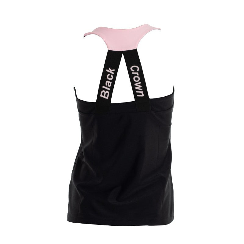 Tričko Black Crown Juarez Negro/Rosa
