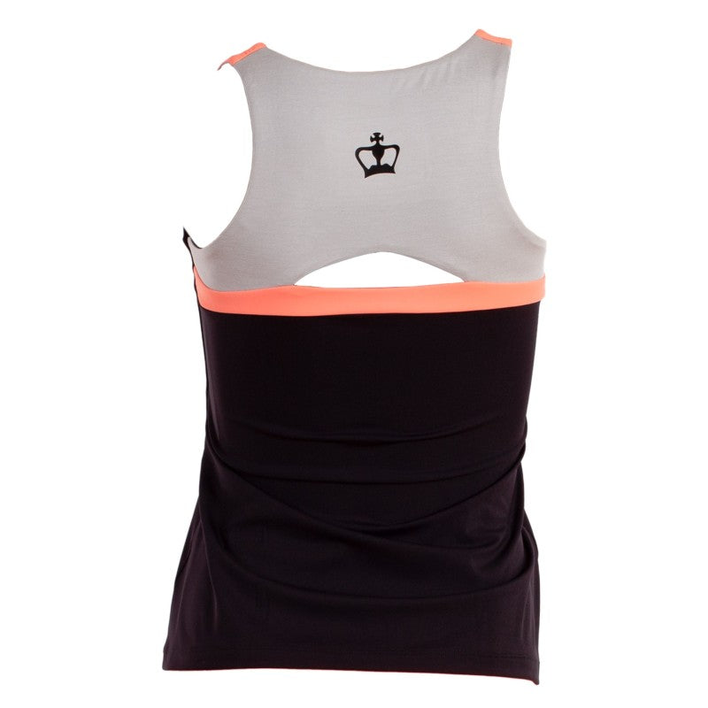Black Crown Naxos tričko Negro/Coral/Gris