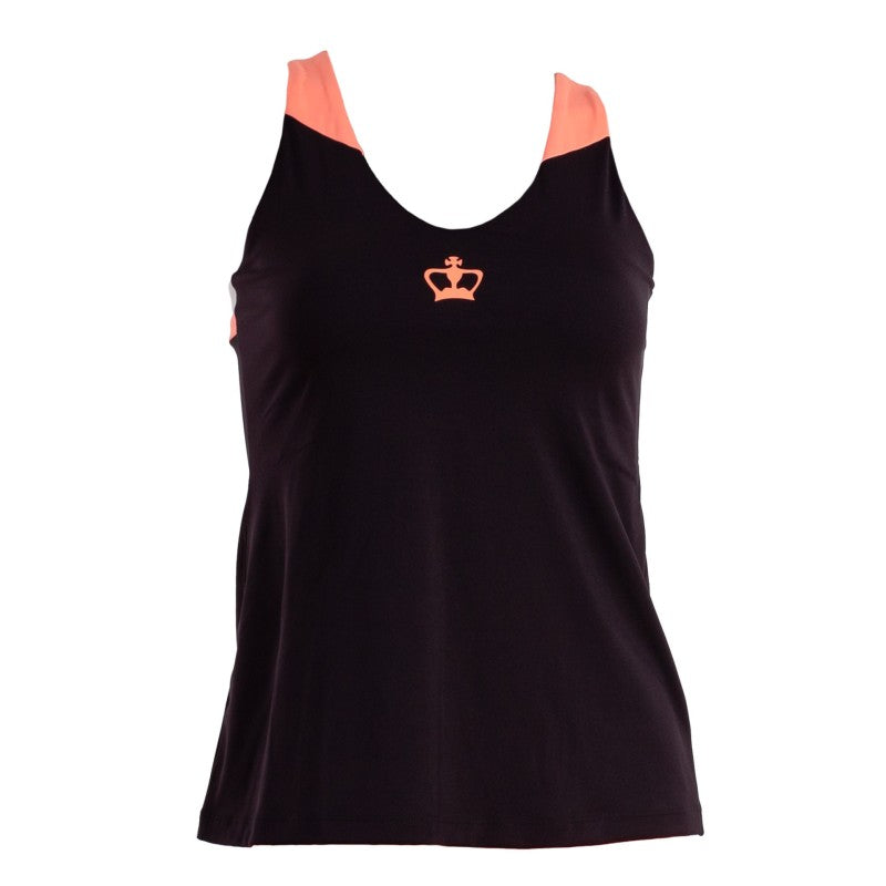 Black Crown Naxos tričko Negro/Coral/Gris