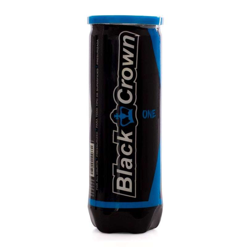 Black Crown One Padel Balls Tube Of 3