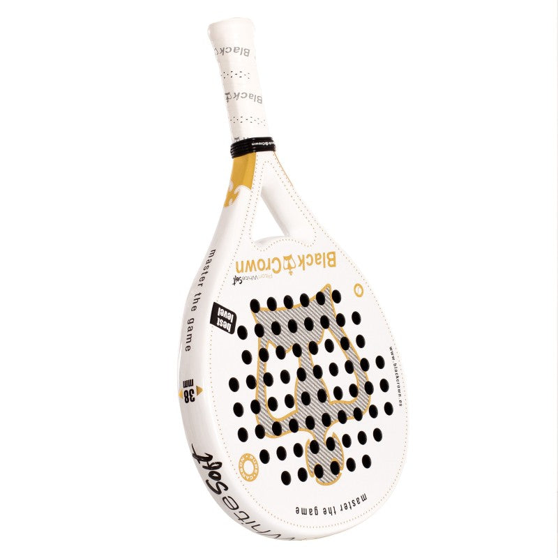 Racchetta morbida Black Crown Piton White Multicolor