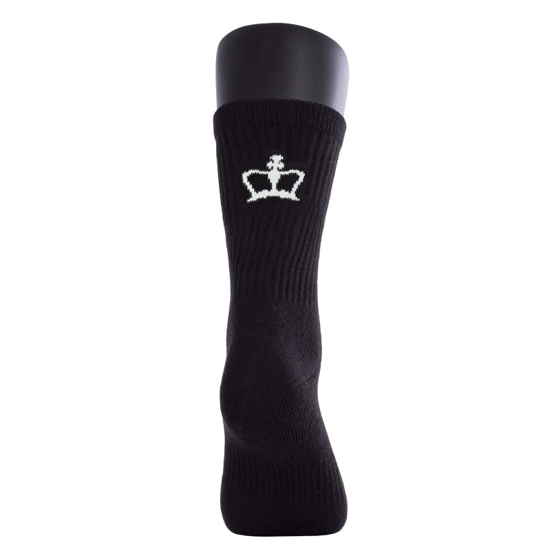 Black Crown Premium High Socks Negro 35-38
