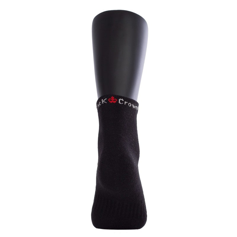 Black Crown Pro Ankle Socks Gris 35-38