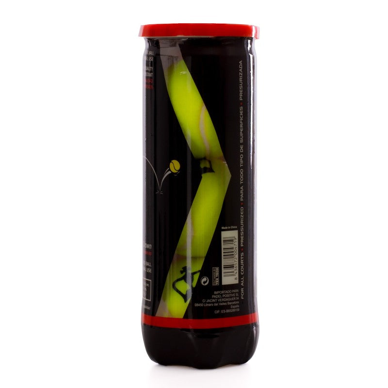 Black Crown Pro Padel Balls Tube Of 3