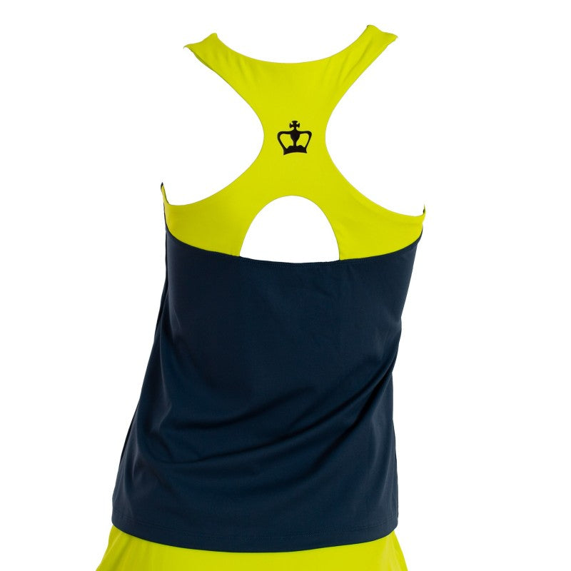 Black Crown Rodas tričko Azul/Amarillo
