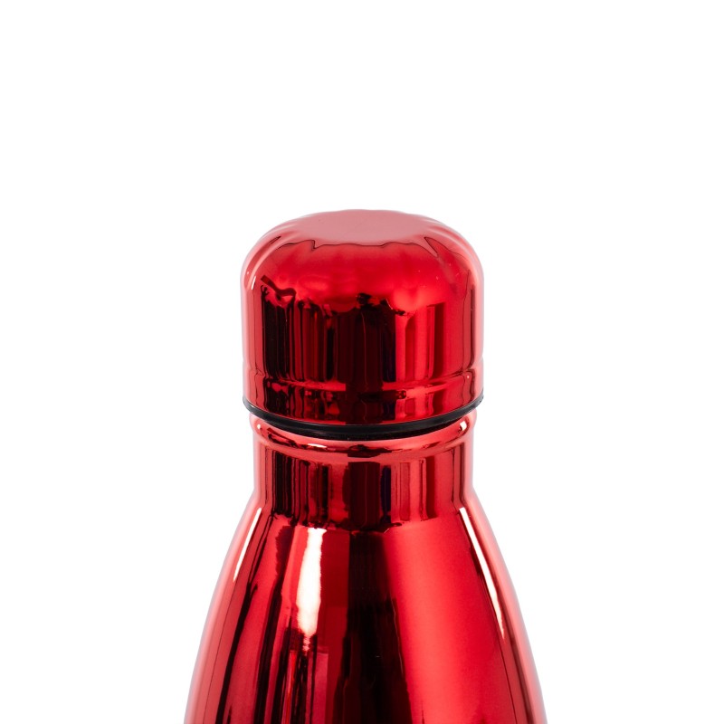 Black Crown Thermal Bottle Rojo