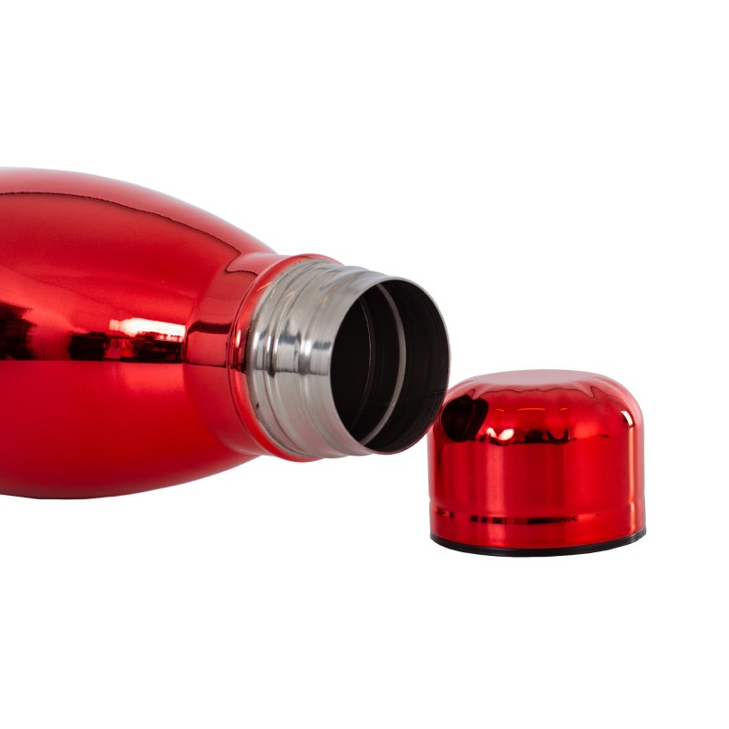 Black Crown Thermal Bottle Rojo