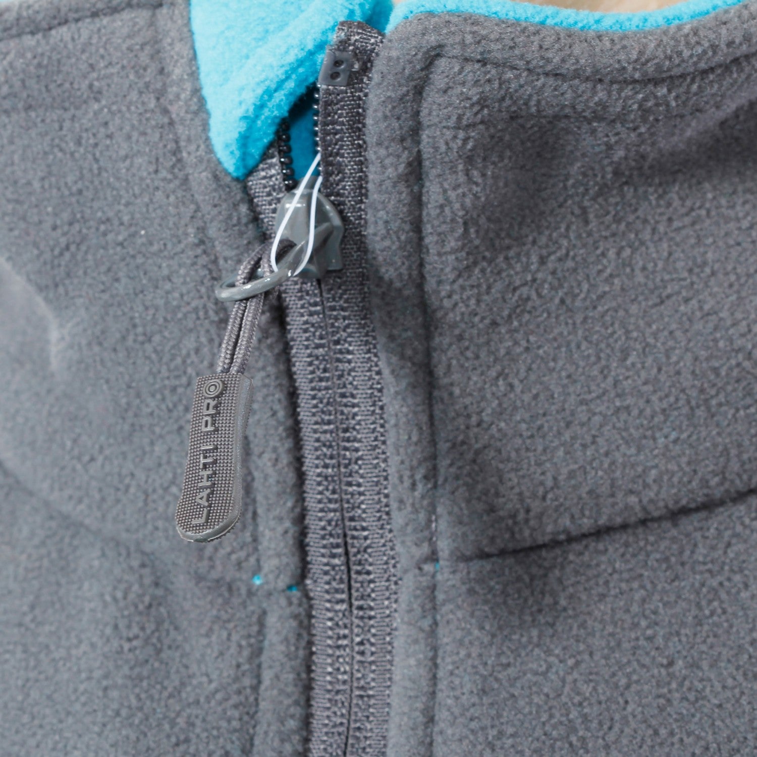 Ladies Fleece Jacket Turquoise And Grey S  Ce Lahti