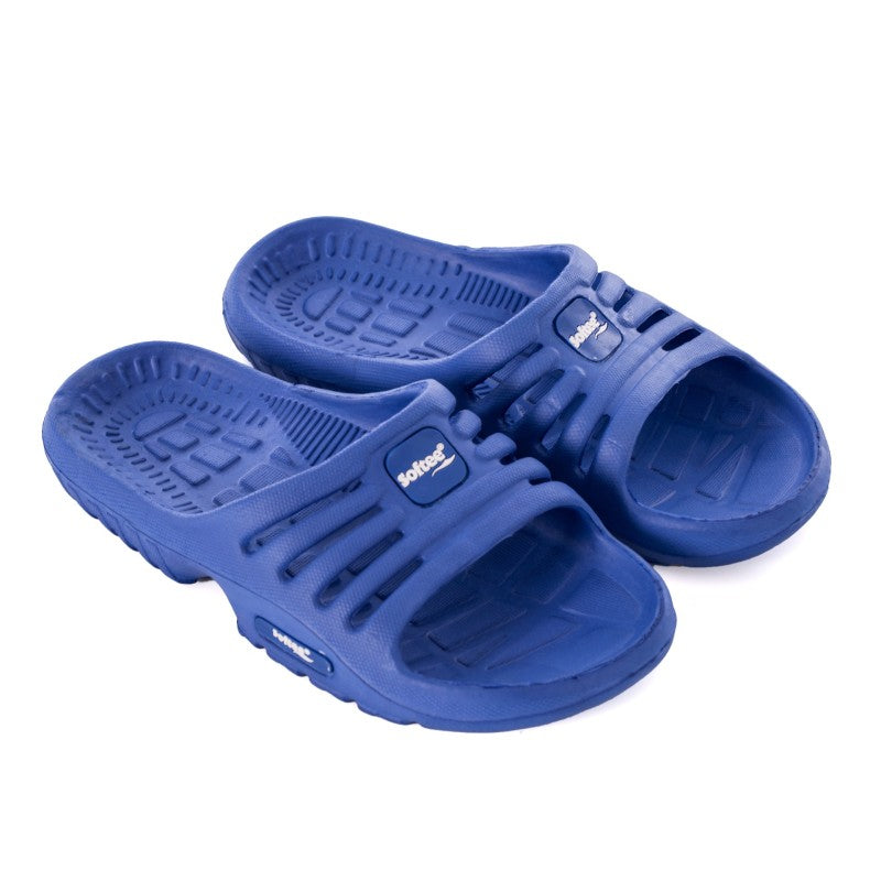 Krabice 12 párů pantoflí Model Evy Blue