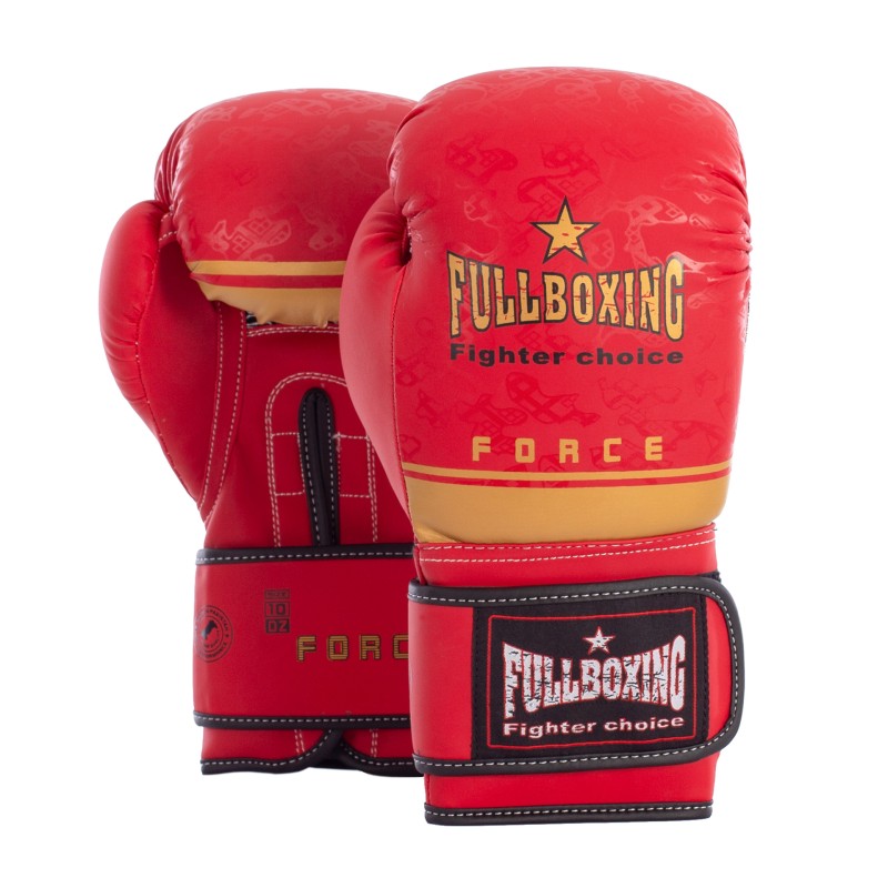 Guantes De Boxeo Fullboxing Force Rojo 10 Oz
