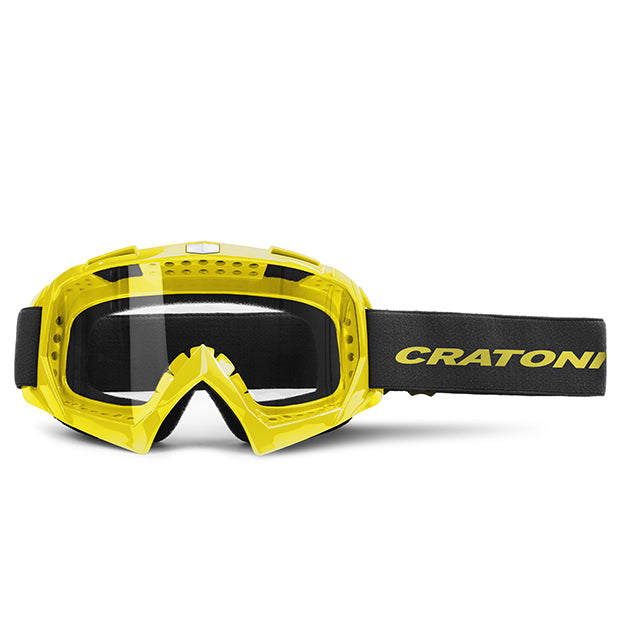 Goggles Cratoni Mx C-rage Neonyellow Glossy