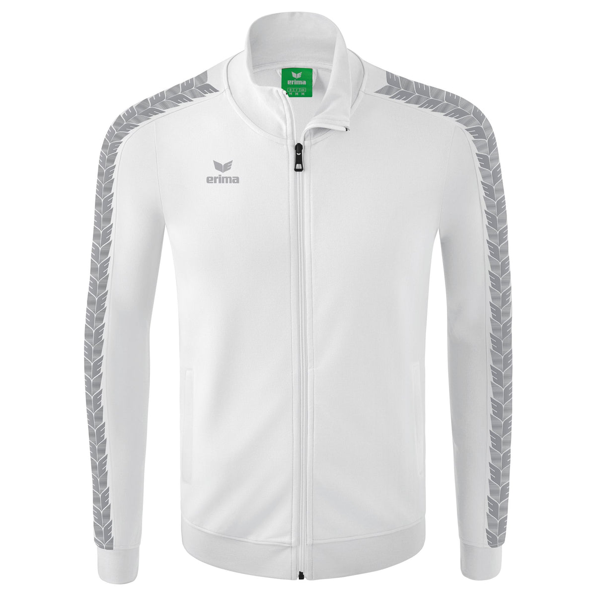 Erima Essential Team Track Top Jacka Vit/monument Grå Junior