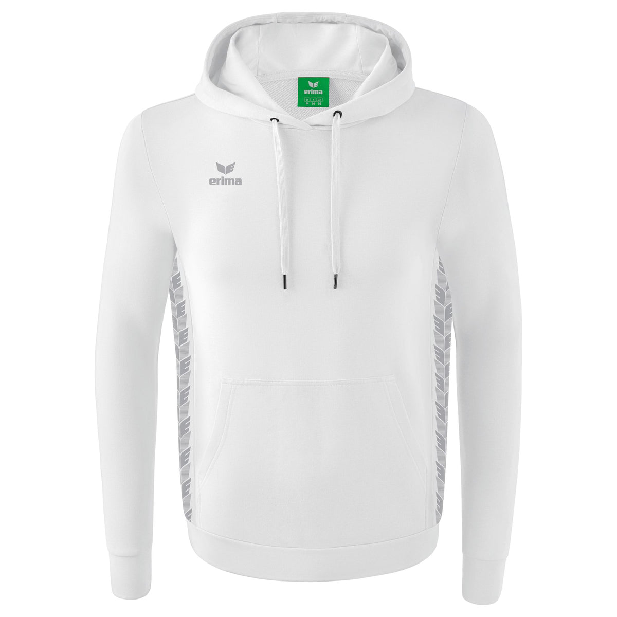 Erima Essential Team Hoody Wit/monumentgrijs Junior