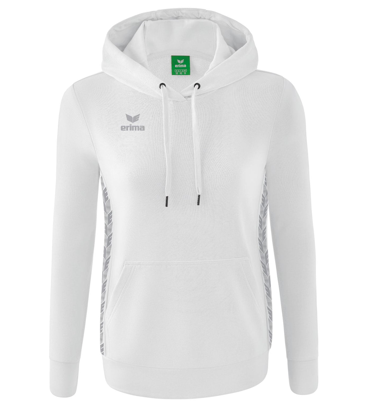 Erima Essential Team Hoody Wit/monumentgrijs