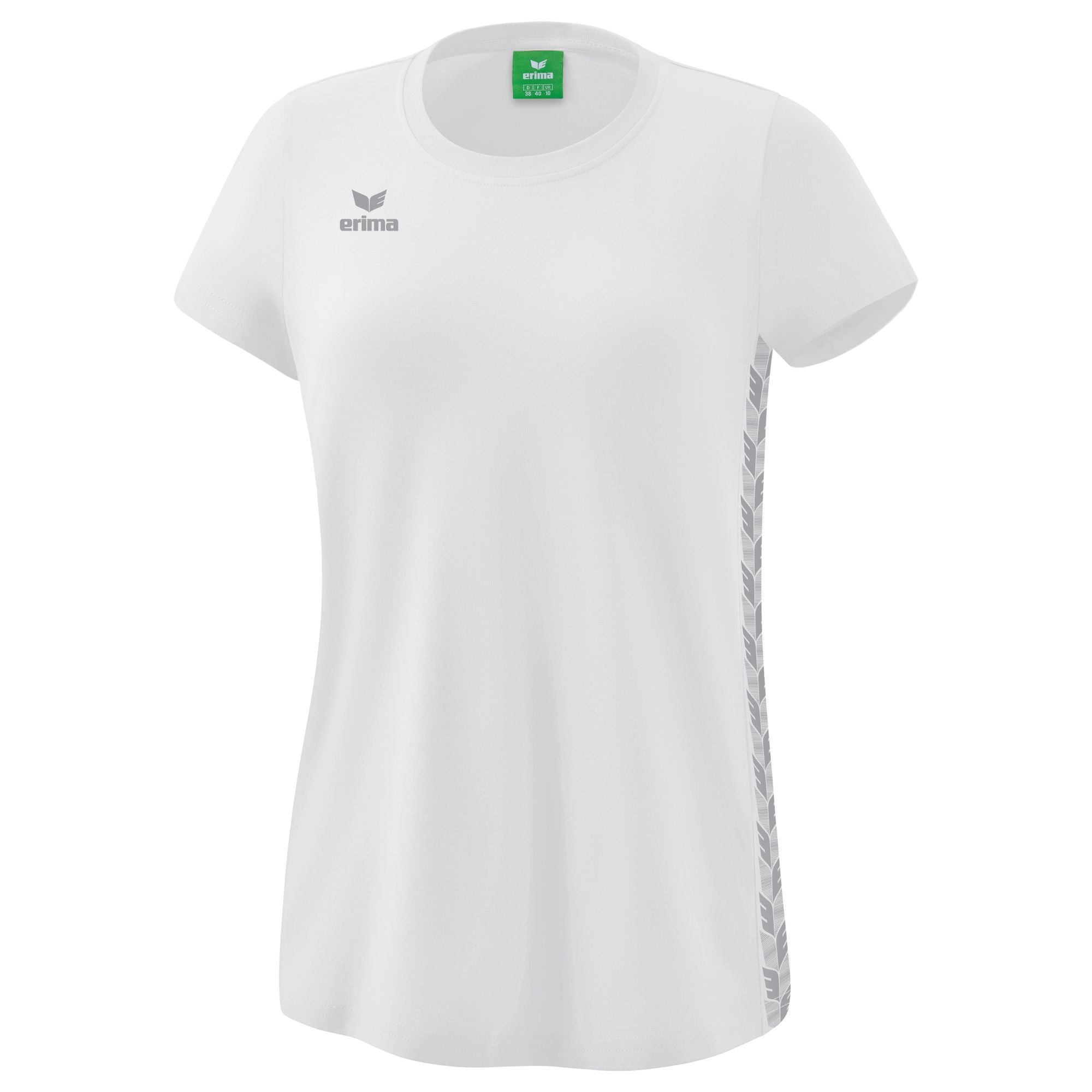 Erima Essential Team T-shirt White/monument Grey