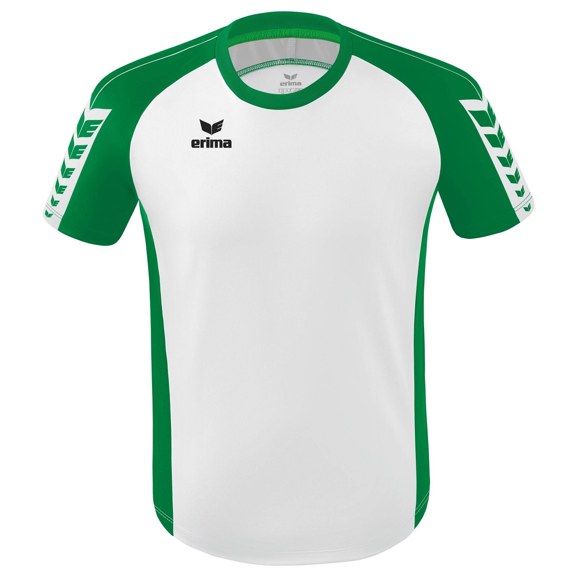 Erima Six Wings Jersey Hvid/smaragd Junior