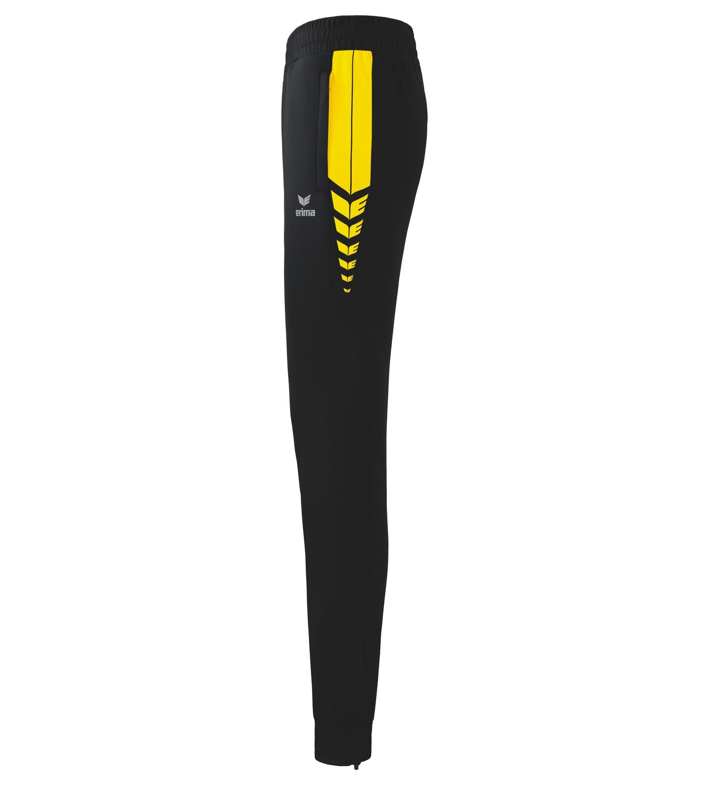 Pantaloni da lavoro Erima Six Wings Nero/giallo