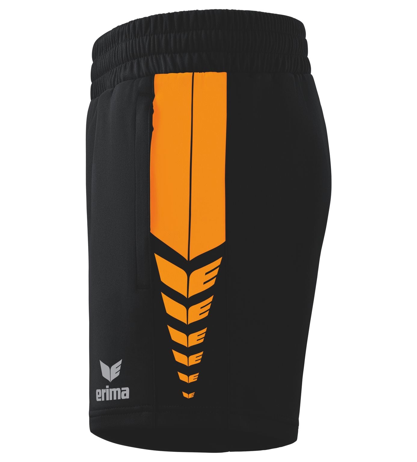 Erima Six Wings Worker Shorts Black/new Orange