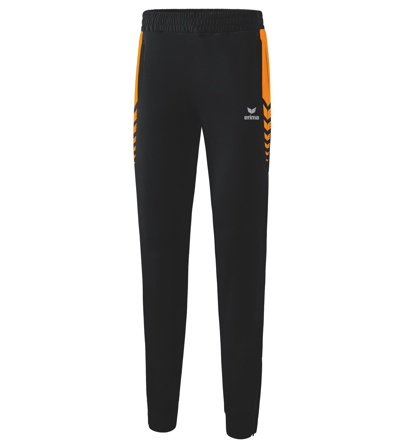 Erima Six Wings Worker Broek Zwart/nieuw Oranje