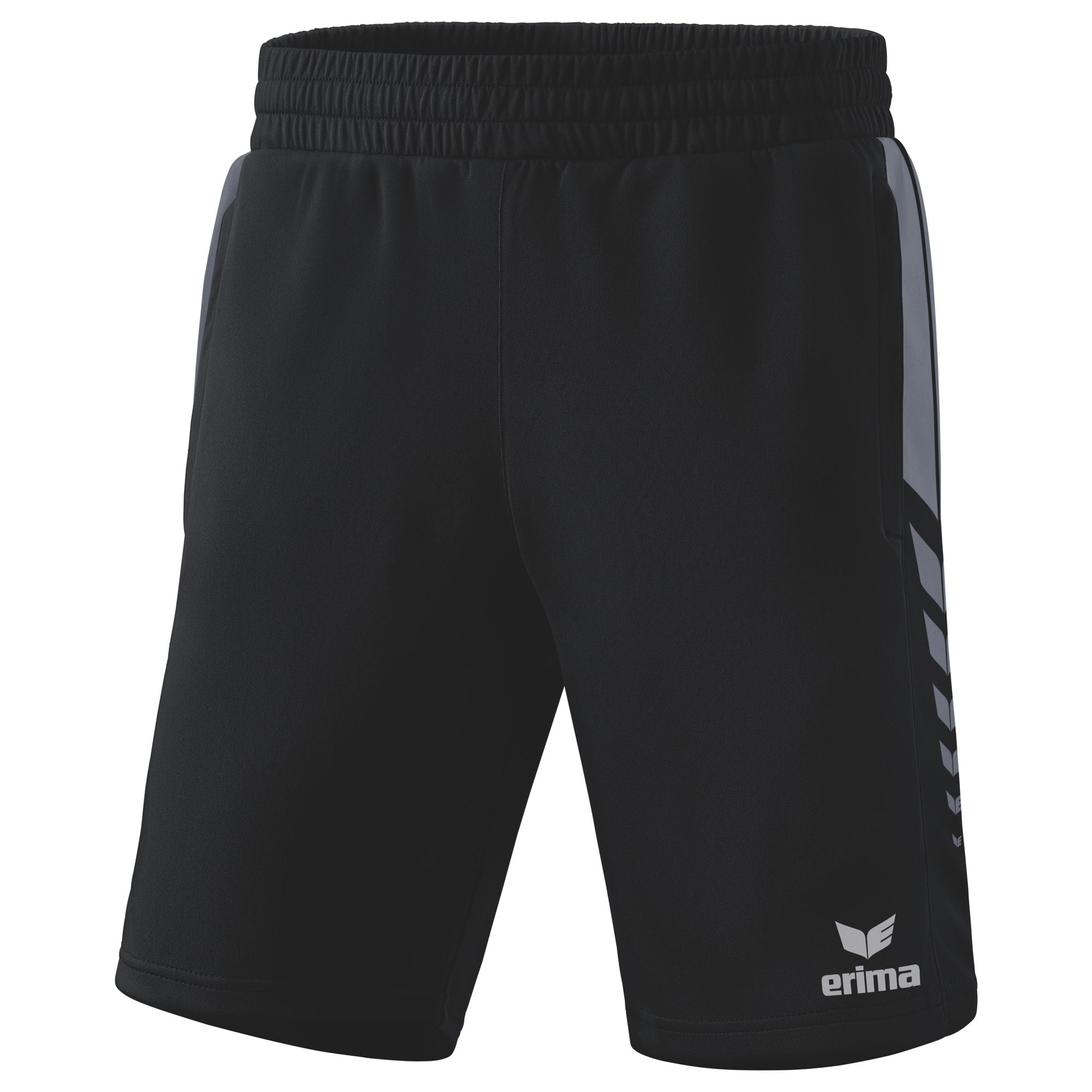 Erima Six Wings Worker Shorts Zwart/leigrijs
