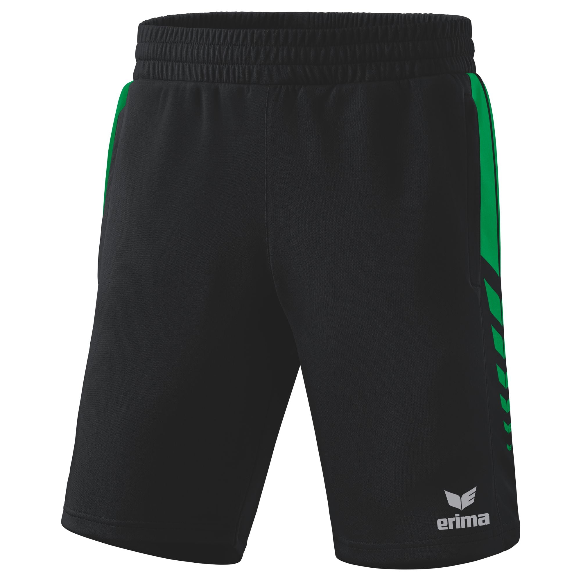 Erima Six Wings Worker Shorts Black/emerald