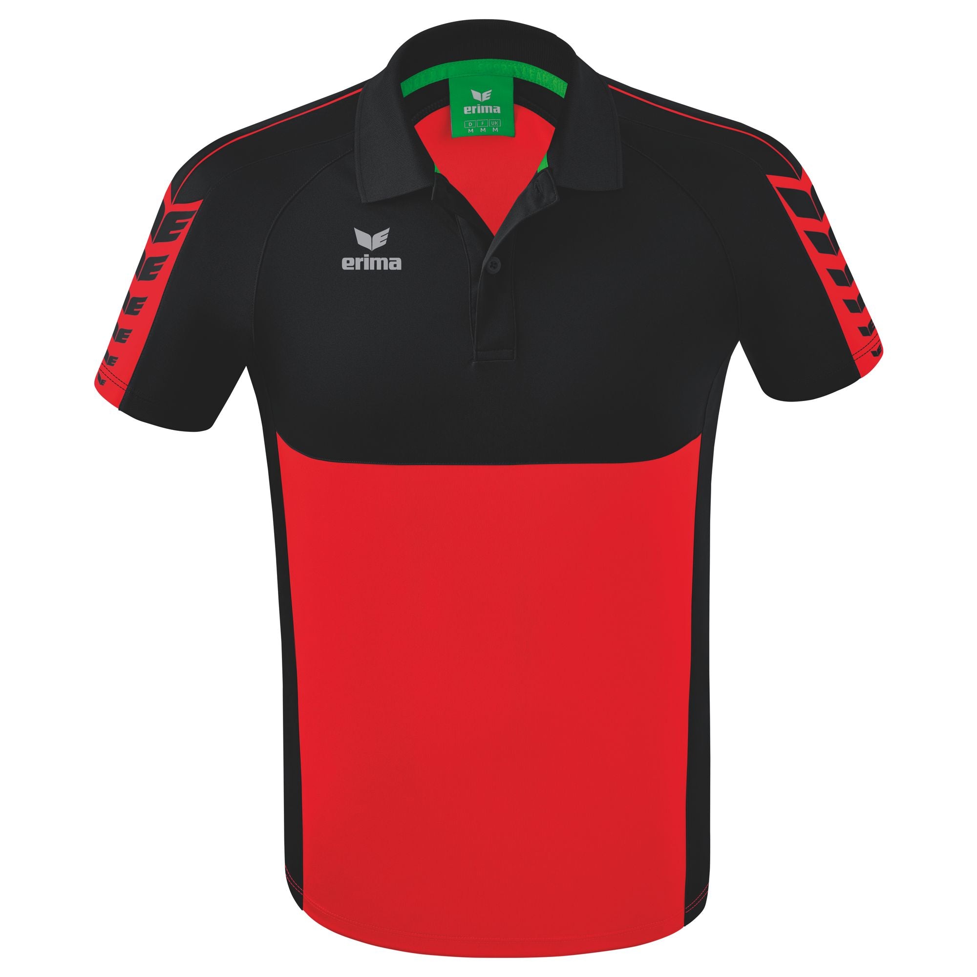 Erima Six Wings Polo-shirt Rød/sort