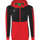 Erima Six Wings Trainingsjacke mit Kapuze Rot/Schwarz