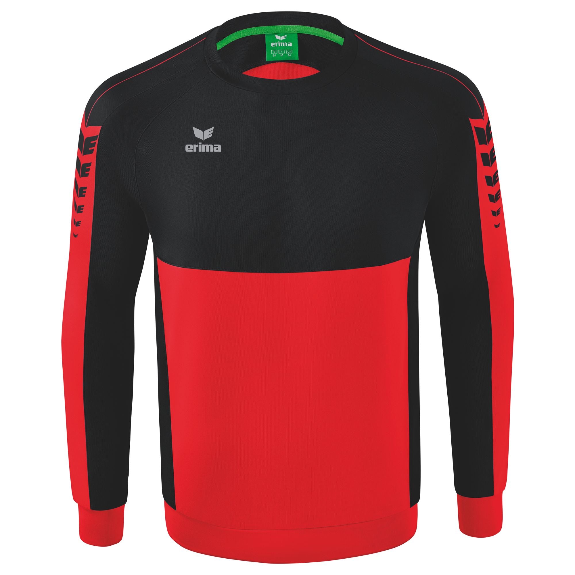 Erima Six Wings Sweatshirt Rood/zwart