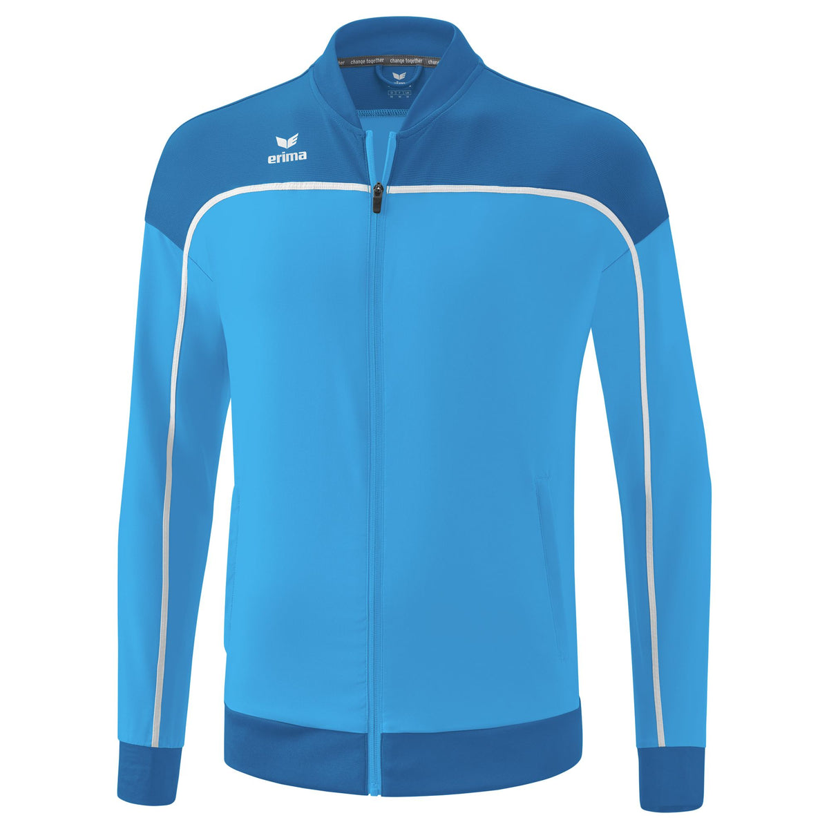 Erima Change By Erima Präsentationsjacke Curacao/Mykonos/Weiß Junior