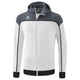 Erima Change By Erima Trainingsjacke mit Kapuze Weiß/Schiefergrau/Schwarz